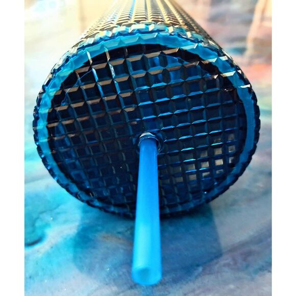 Double Wall Studded Blue 24.5oz /725 ML Beverage Tumbler New - Picture 9 of 14